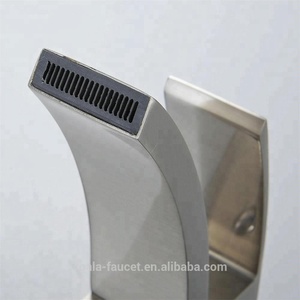 Ensemble de robinets élégants pour <span class=keywords><strong>lavabo</strong></span> de salle de bain Hpb 59-1 en laiton, robinet à poignée unique, débit en <span class=keywords><strong>cascade</strong></span>, mélangeur d'eau pour salle de bain - Product Image 4