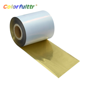 Hologram truyền nhiệt vàng mã vạch Ribbon nhự<span class=keywords><strong>a</strong></span> 40mm * 300m cho Máy in mã vạch - Product Image 5