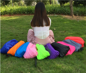 Tumbona Sofá Cama de Aire inflable Sofá Inflable de Aire Portátil para Camping Playa de Hierba Parque - Product Image 1