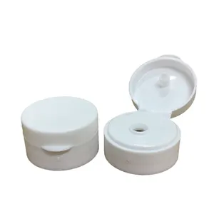 White Plastic Cap 28/400 Good Flip Top Matt Bottle Cap