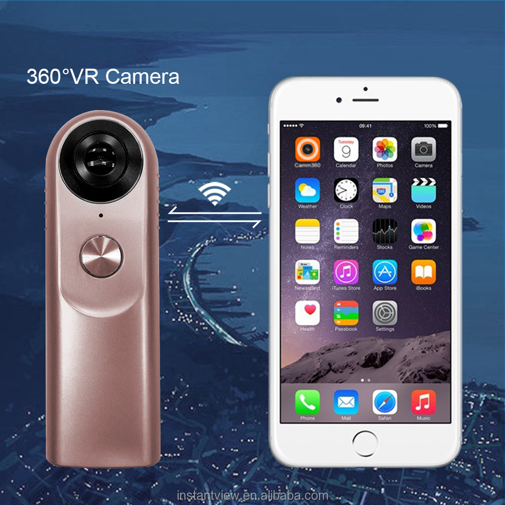 2017 Новые 360 градусов Спорт действий 1080 P 30fps Мини камеры VR H.264 панорама Wi-Fi
