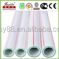 Tubería de agua PPR blanca para fontanería Fabricantes de tuberías Ppr Tubo de agua Ppr de alta presión Plástico