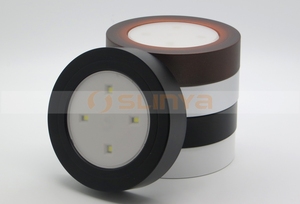 Mini Round 4 LED <strong>Push</strong> Touch Tap Camping Tent <strong>Light</strong> Car Night Lamp Battery Powered Night <strong>Light</strong> - Product Image 4