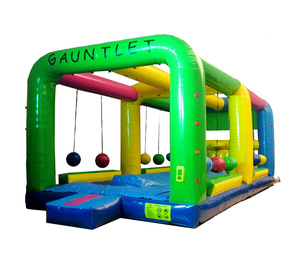 Juego <span class=keywords><strong>de</strong></span> Desafío Inflable <span class=keywords><strong>de</strong></span> <span class=keywords><strong>Cañón</strong></span> <span class=keywords><strong>de</strong></span> Guanteletes con Balas <span class=keywords><strong>de</strong></span> Roca Boulder Dash - Product Image 1