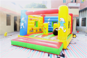 Joyeux <span class=keywords><strong>Plaisir</strong></span> Heureux Rebond <span class=keywords><strong>Maison</strong></span> Gonflable Saut Videur Château pour Vente - Product Image 3
