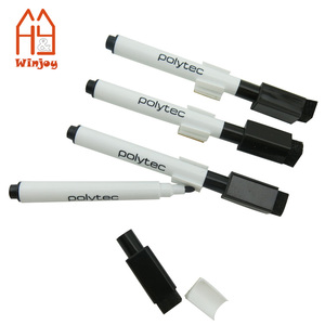 Le bureau et l'école utilisent un stylo de <span class=keywords><strong>tableau</strong></span> <span class=keywords><strong>blanc</strong></span> de taille Mini avec gomme, aimant avec porte-stylo en plastique. - Product Image 3