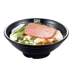 Cuencos ramen negros de melamina, cuencos de fideos chinos - Product Image 5