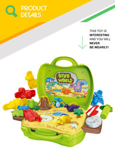 Bricolage créatif boîte écologique <span class=keywords><strong>dinosaure</strong></span> <span class=keywords><strong>pâte</strong></span> <span class=keywords><strong>à</strong></span> <span class=keywords><strong>modeler</strong></span> <span class=keywords><strong>pâte</strong></span> <span class=keywords><strong>à</strong></span> <span class=keywords><strong>modeler</strong></span> pour les enfants - Product Image 2