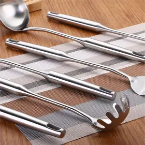 Best Selling Food Grade Material Kitchen Utensils Utensil Sets Stainless Steel Staindless Steel for Overseas Market All-season