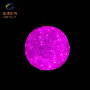 Bán Buôn Đầy Màu Sắc Lớn LED Giáng Sinh Balls Cho Holiday Decor, 100 Bán Buôn Rõ Ràng Cây Trang Trí Kích Thước 20 Cm, 30 Cm, 50 Cm