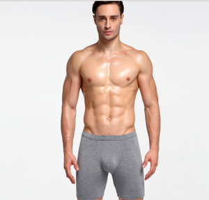 Vendita calda da <span class=keywords><strong>uomo</strong></span> bauli a righe a gamba lunga biancheria intima in <span class=keywords><strong>cotone</strong></span> morbido <span class=keywords><strong>boxer</strong></span> da <span class=keywords><strong>uomo</strong></span> slip - Product Image 5