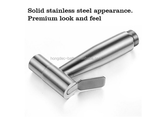 Juego Completo de <span class=keywords><strong>Ducha</strong></span> Shattaf de Acero Inoxidable de Alta Presión <span class=keywords><strong>con</strong></span> <span class=keywords><strong>Adaptador</strong></span>, Manguera y Soporte <span class=keywords><strong>para</strong></span> <span class=keywords><strong>Inodoro</strong></span> - Product Image 4