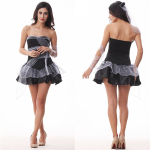 Onen Vampire Costume Halloween Costume foncé fantôme mariée sorcière Princesse Robe Cosplay zombies costumes - Product Image 1