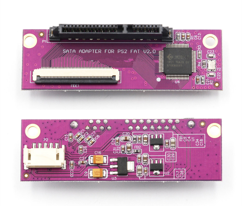 Сетевой адаптер SATA, обновленная плата Playstation 2 PS2 IDE, оригинальный Сетевой адаптер