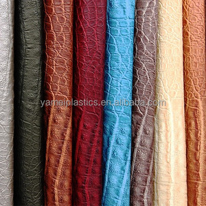 Kulit Sintetis PVC Buaya Warna Logam Mutiara untuk Dekorasi Rumah dan Kain Pelapis - Product Image 6