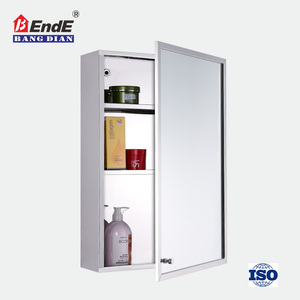 <span class=keywords><strong>Armario</strong></span> <span class=keywords><strong>de</strong></span> <span class=keywords><strong>baño</strong></span> <span class=keywords><strong>de</strong></span> acero inoxidable con espejo colgante <span class=keywords><strong>de</strong></span> pared para cuarto <span class=keywords><strong>de</strong></span> <span class=keywords><strong>baño</strong></span>, almacenamiento impermeable, gran calidad - Product Image 3