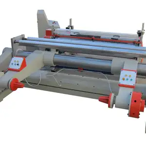 Jumbo kağıt rulo eğici sarma makinesi