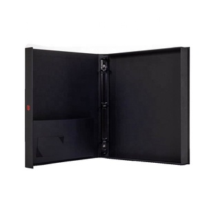 Office Stationery Custom Design Full Colour <strong>A4</strong> Paper Cardboard <strong>File</strong> <strong>Box</strong> Binder Boxes with 3 or 4 Rings - Product Image 3