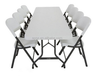 De plástico de sillas y mesas de boda mesas y sillas para venta barato mesas y sillas plegables - Product Image 2