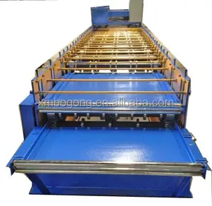 Aluminum ceiling panel machine trapezoid tile making machine Cladding sheet making machine