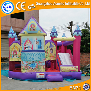 Nuevo diseño <span class=keywords><strong>de</strong></span> niza princesa castillo inflable saltar gorila inflable para los niños - Product Image 1