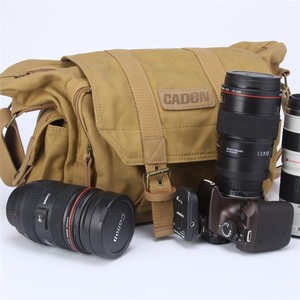 Mới nhất Caden F1 Canvas Di <span class=keywords><strong>DSLR</strong></span> Máy Ảnh Shoulder <span class=keywords><strong>Bag</strong></span> Ống Kính <span class=keywords><strong>Pouch</strong></span> Carry <span class=keywords><strong>Bag</strong></span> Cho Chuyến Đi - Product Image 2