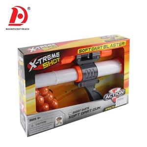 HUADA Juego favorito de los niños Juego de <span class=keywords><strong>dardos</strong></span> suaves <span class=keywords><strong>Pistola</strong></span> de bolas de plástico Juguetes con seis bolas de esponja - Product Image 6