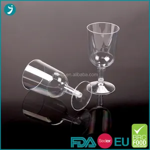 6Oz Fabrikant Groothandel Bril Wegwerp Beker Ps Bril Plastic Wijn Glas Voor Party