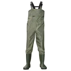 Waterproof Seamless Breathable Fly Fishing Chest Waders With Fishing Waders Bag