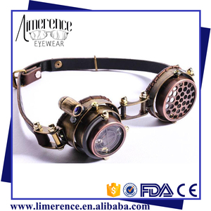 Lunettes de soleil cospy vintage, accessoires punk 4 pièces, de haute qualité, <span class=keywords><strong>steampunk</strong></span> - Product Image 1