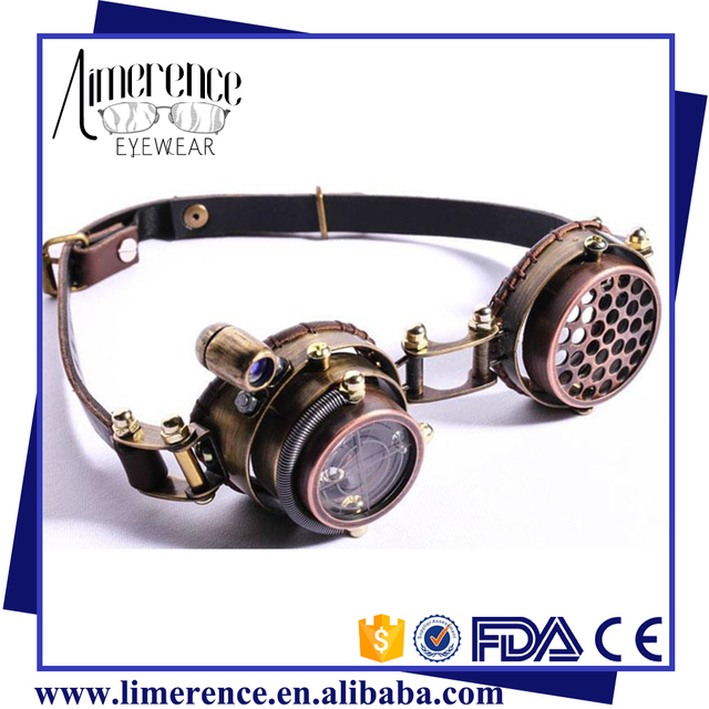 High Quality Cospaly Vintage Steampunk Sunglasses Steam Punk Glasses Goggles Steampunk