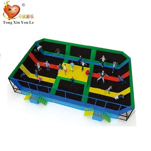 Best-seller Parc de trampoline de gymnastique petit carré garantie de satisfaction de parc de trampoline intérieur/extérieur adulte de haute qualité - Product Image 2