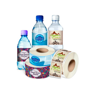 Etiqueta Adhesiva de Alta Calidad para Botellas de Agua Potable - Product Image 4