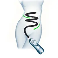 Extended edition anale della vagina douche clistere ugello vestito per vari tipi di bottiglia di tubo clistere kit di fissaggio
