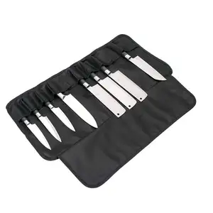 Portátil À Prova D' Água Piquenique Viagem Chefs faca Rolo Saco Chef Ferramenta Rolling Up Storage Knife Bag