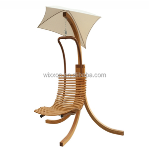 KD מעץ מלא עיצוב גג תלוי נדנדה כיסא - Product Image 1
