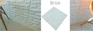 Panel de Pared 3D de Ladrillo, Papel Tapiz de Espuma de PVC/<span class=keywords><strong>PE</strong></span>/EVA, Papel Tapiz Decorativo para Habitación Infantil - Product Image 3