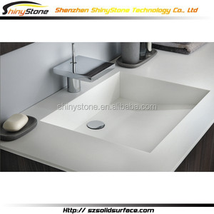 Lavabo <span class=keywords><strong>de</strong></span> superficie sólida <span class=keywords><strong>de</strong></span> baño <span class=keywords><strong>de</strong></span> <span class=keywords><strong>pie</strong></span> <span class=keywords><strong>de</strong></span> calidad superior - Product Image 4