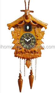 Horloge pour cadeau promotionnel bois musique coucou horloge avec <span class=keywords><strong>des</strong></span> <span class=keywords><strong>oiseaux</strong></span> chanter - Product Image 2