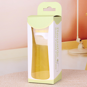 Morbido spremere bpa libero del sacchetto riutilizzabile del bambino del silicone - Product Image 6