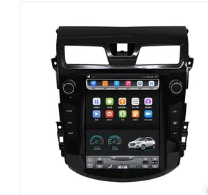 Radio Mobil Navigasi GPS 10.4 ", DVD Navigasi GPS Android 7.0 Gaya Tesla 32G ROM untuk Nissan, Altima, untuk Teana 2013 2014 2015