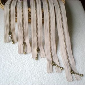 Pour Deepeel A4-15 3 #15cm/20cm/30cm accessoires <span class=keywords><strong>de</strong></span> vêtement en métal Bronze sacs avec fermetures à glissière pour vêtements - Product Image 6