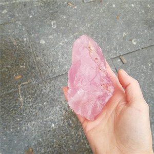 Madagascar Natural raw quartzo rosa bruto pedra pedra de Cristal rosa