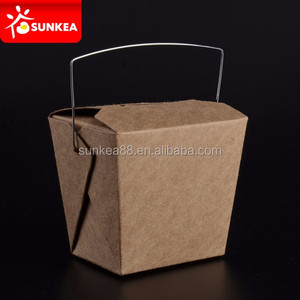 Hộp Đựng Thức Ăn Có Tay Cầm Dây Thừng 26Oz Tùy Chỉnh In Nhiều Màu Hộp Đựng Mì Sợi Giấy Trung Quốc - Product Image 4