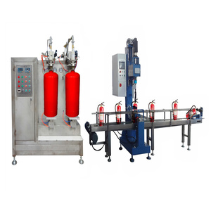 Alto margen de beneficio de los productos en polvo seco vacía extintor de incendios de rellenar de <span class=keywords><strong>la</strong></span> máquina - Product Image 1