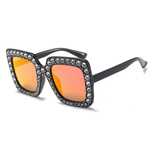 <span class=keywords><strong>Lunettes</strong></span> <span class=keywords><strong>de</strong></span> soleil naturelles pour femmes, <span class=keywords><strong>monture</strong></span> en diamant, strass, surdimensionnée, vêtement <span class=keywords><strong>de</strong></span> marque, verres dégradés noirs, <span class=keywords><strong>mode</strong></span> <span class=keywords><strong>de</strong></span> styliste, 11832 - Product Image 2