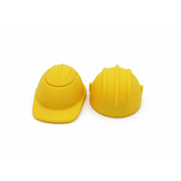 Casque personnalisé en caoutchouc PVC chapeau clé USB pour cadeau de Promotion 1 go 2 go 4 go 8 go 16 go pleine capacité réelle USB 2.0 3.0