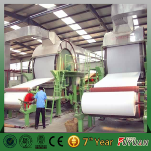 Capacidad 2 - 3 t / d papel de seda que hace la máquina, máquina de papel de seda venta - Product Image 1