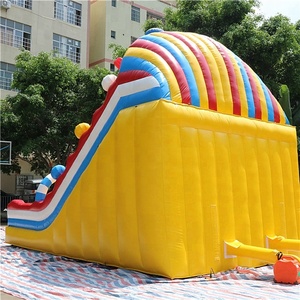 Nhà sản xuất Thương Mại Chú Hề <span class=keywords><strong>bouncy</strong></span> lâu đài <span class=keywords><strong>inflatable</strong></span> <span class=keywords><strong>slide</strong></span> cho trẻ em thổi lên thư bị trả lại trượt ra khỏi cửa thể thao - Product Image 5