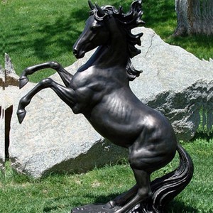 Scultura di Animali <span class=keywords><strong>in</strong></span> Metallo per Esterni, Scultura di Cavallo <span class=keywords><strong>in</strong></span> Bronzo a Grandezza Naturale, Scultura a Rilievo da Parete - Product Image 6